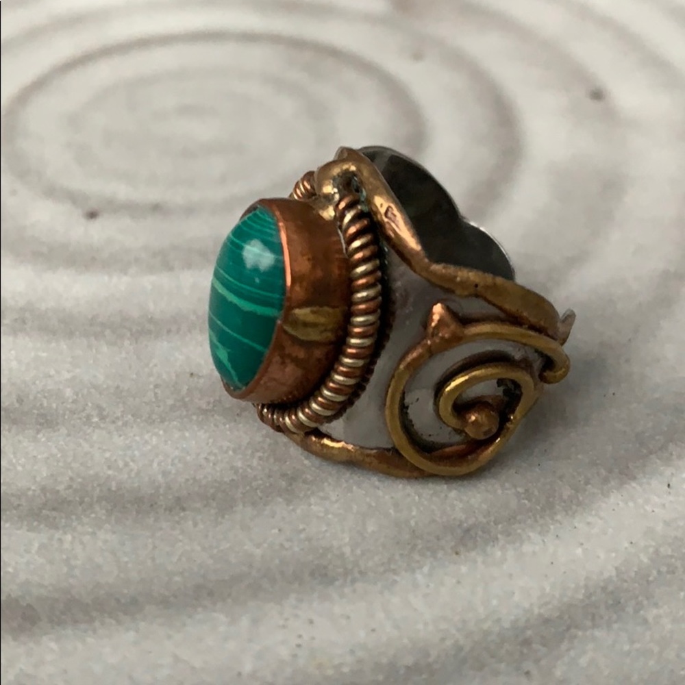 Artisan Malachite Ring
